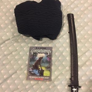 Goosebumps book, Sword, Sweater